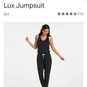 *New with tags!!! Vuori Liz Jumpsuit!!